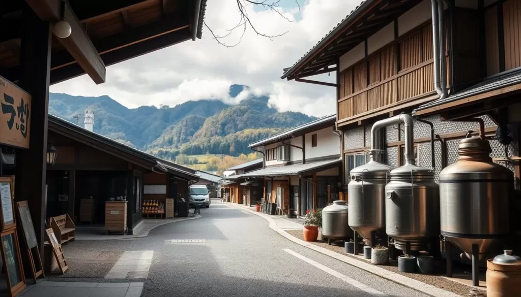 Image of Akita sake brewery