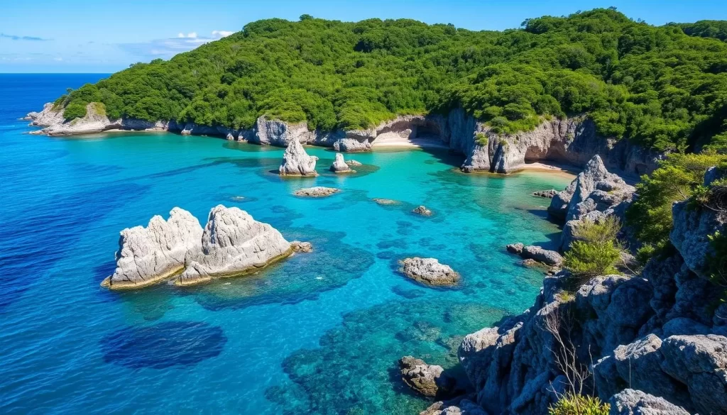Image of Amami Oshima's scenic coastline
