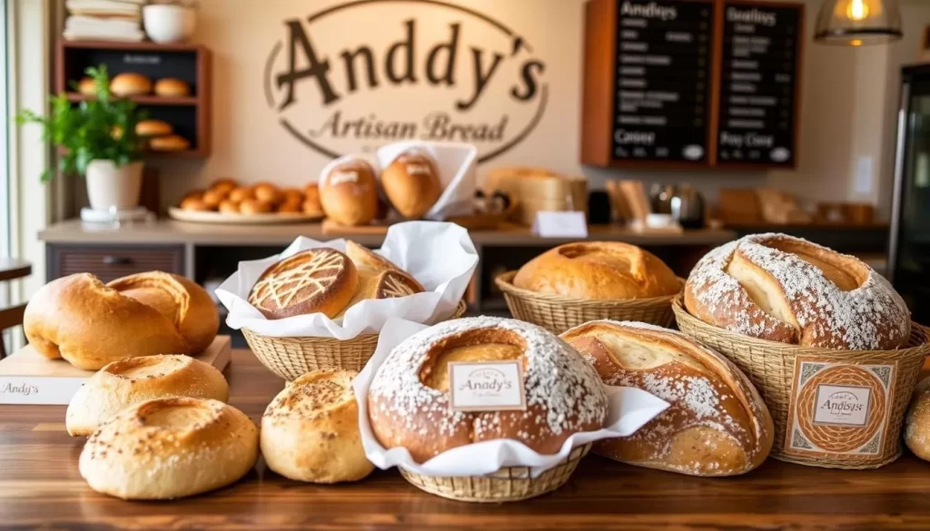 Image of Andy's Artisan Bread's freshly baked goods