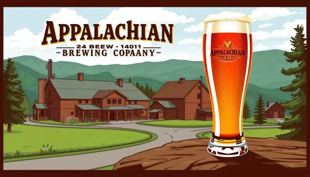 Image of Appalachian Brewing Company's brewery or a popular beer