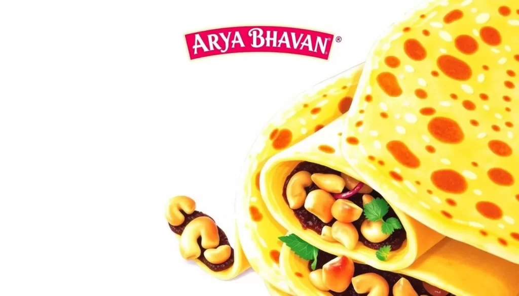 Image of Arya Bhavan's stuffed dosa crepes