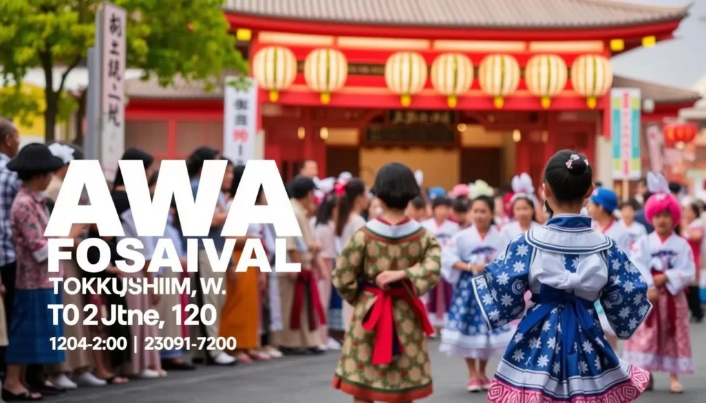 Image of Awa Odori Festival Tokushima dates