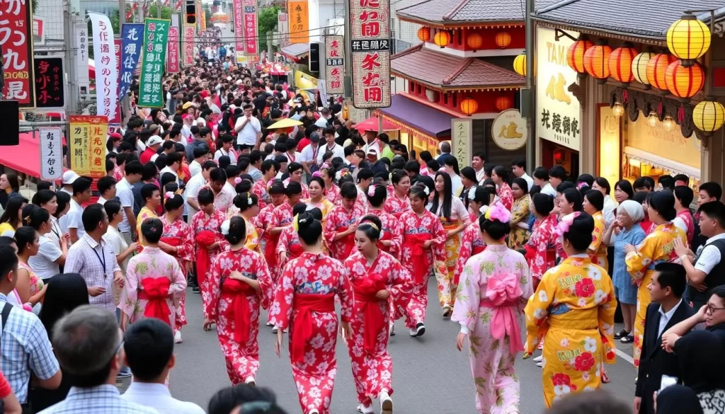 Image of Awa Odori festival in Tokushima