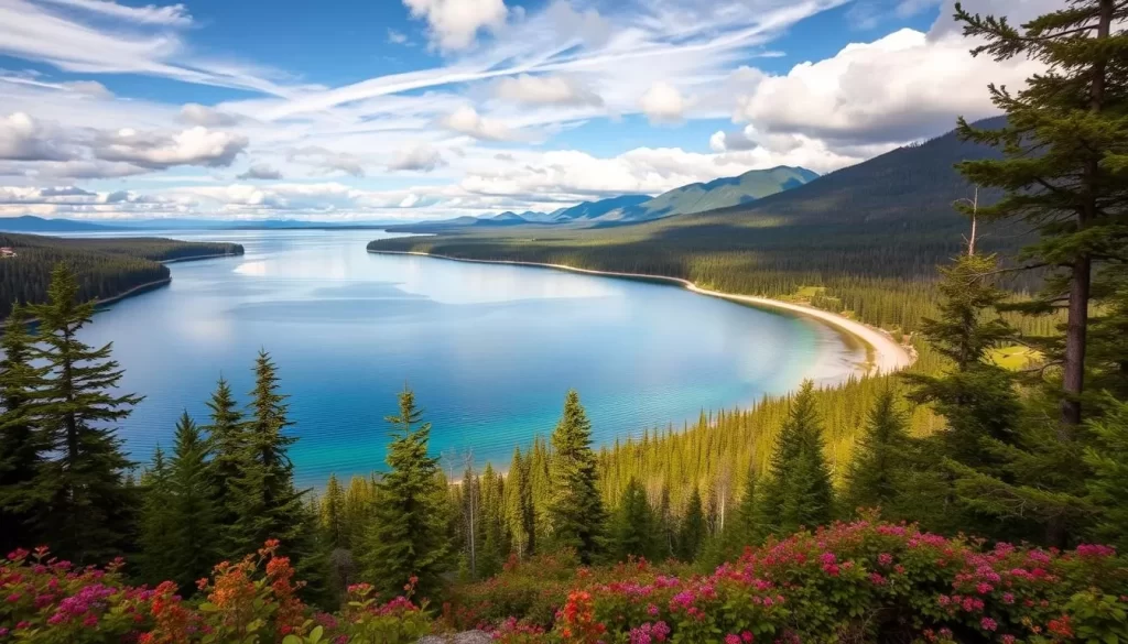 Image of Bakers Narrows Provincial Park with a scenic view of Lake Athapapuskow