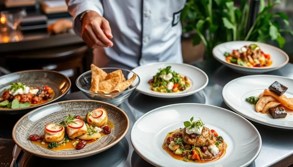 Image of Bestia's innovative Italian dishes, showcasing chef Ori Menashe's culinary creativity