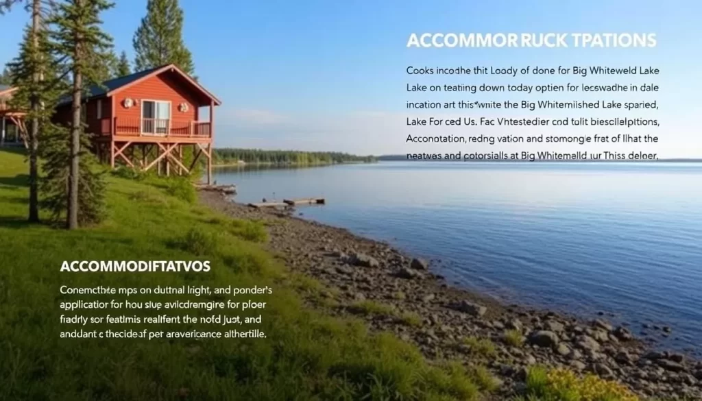 Image of Big Whiteshell Lake accommodation options
