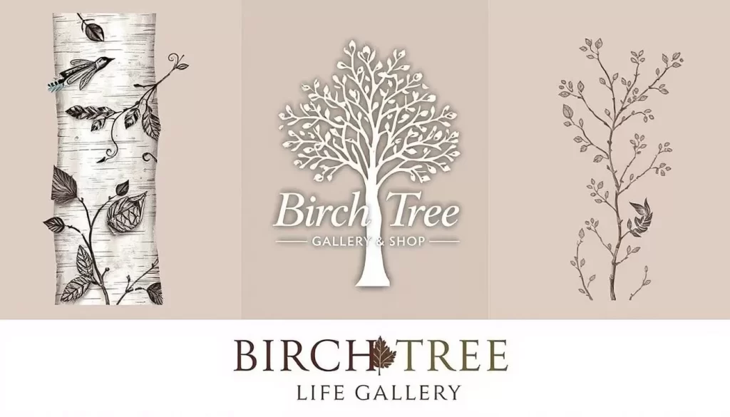 Image of Birch Tree Gallery & Shop's birch bark art