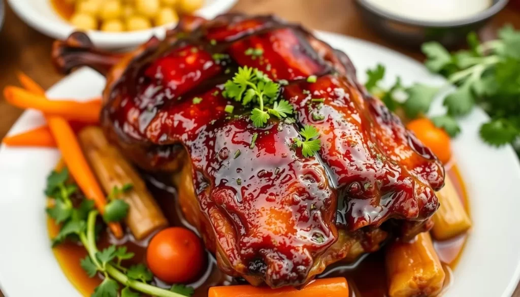 Image of Bo Ky's signature braised duck dish