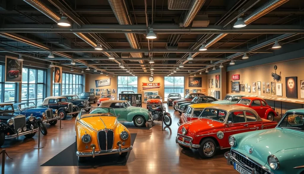 Image of Car Life Museum with a collection of vintage vehicles