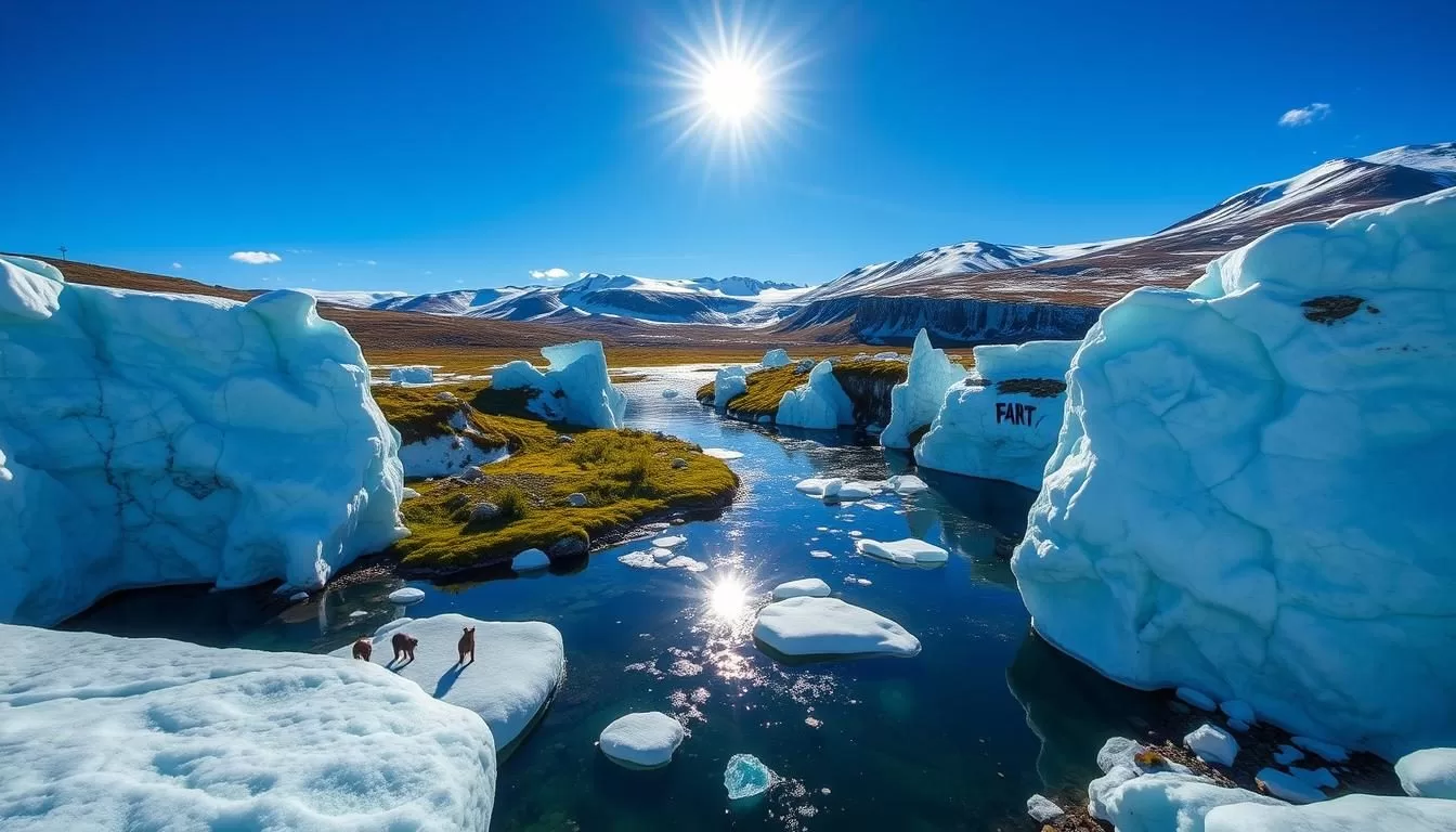 Image of Clyde River, Nunavut, showcasing its breathtaking Arctic landscape