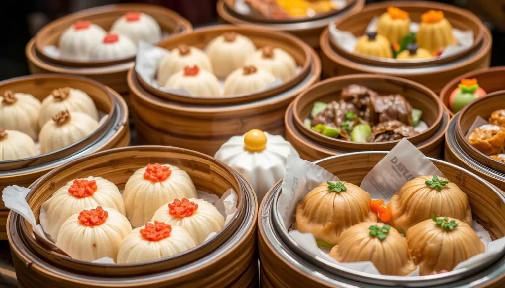 Image of D Cuisine's dim sum dishes