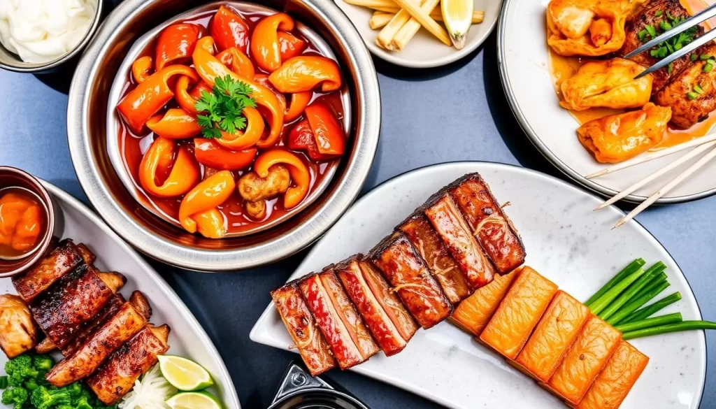 Image of Daebak's premium Korean BBQ dishes