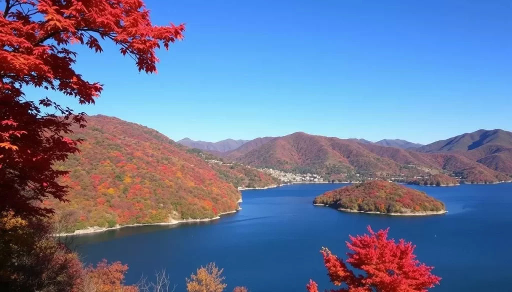 Image of Ehime's autumn landscape