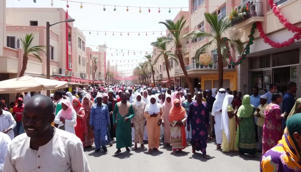 Image of Eid al-Fitr celebration in Djibouti City