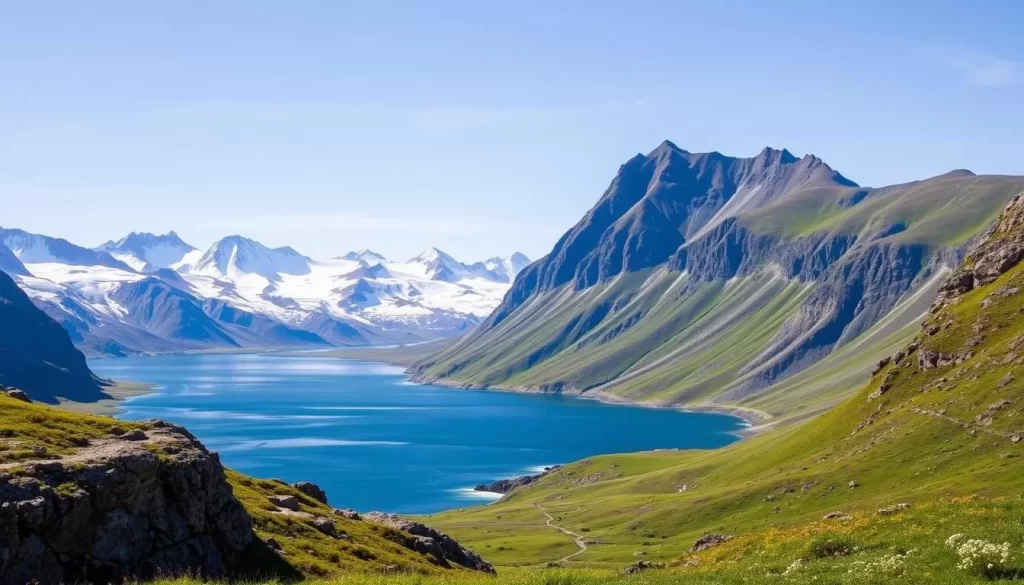Image of Ellesmere Island landscape during summer