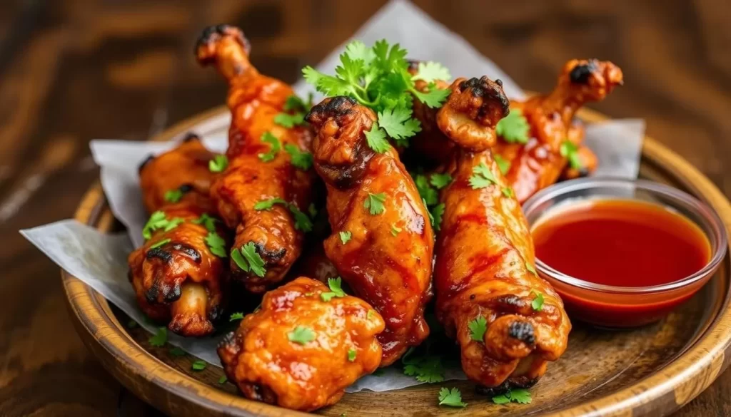 Image of En Root's tandoori oyster mushroom wings