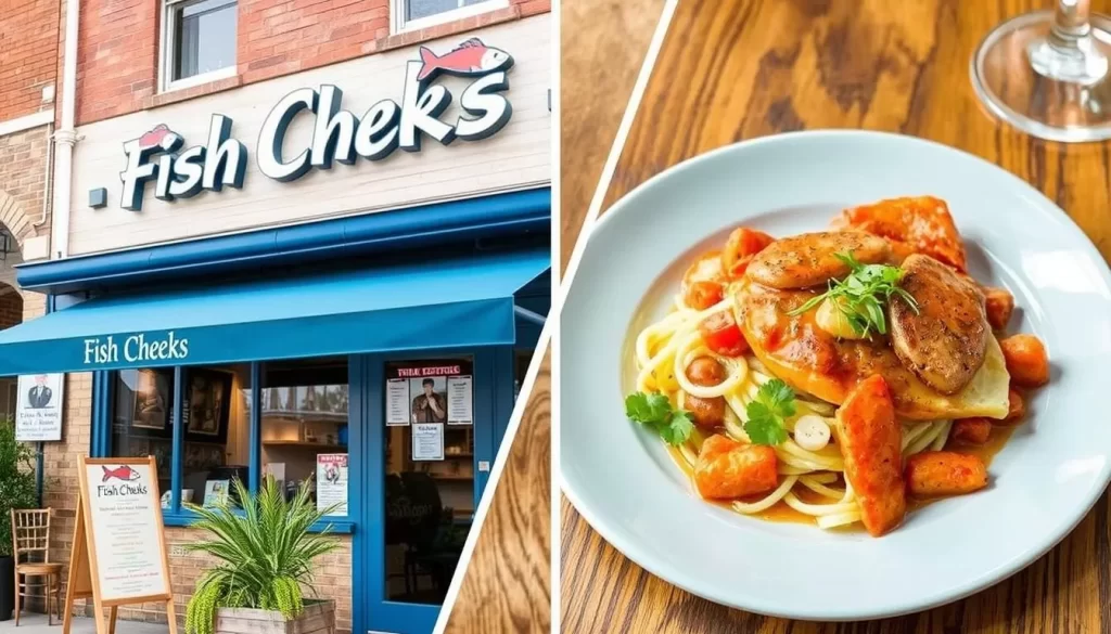 Image of Fish Cheeks' exterior or a popular dish