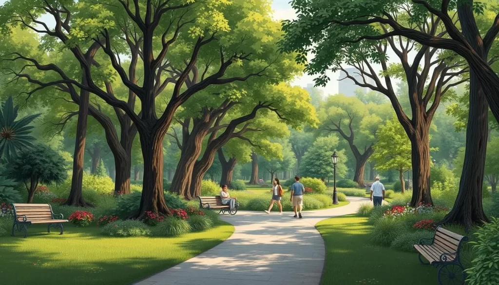 Image of Forest Park in Queens, NYC