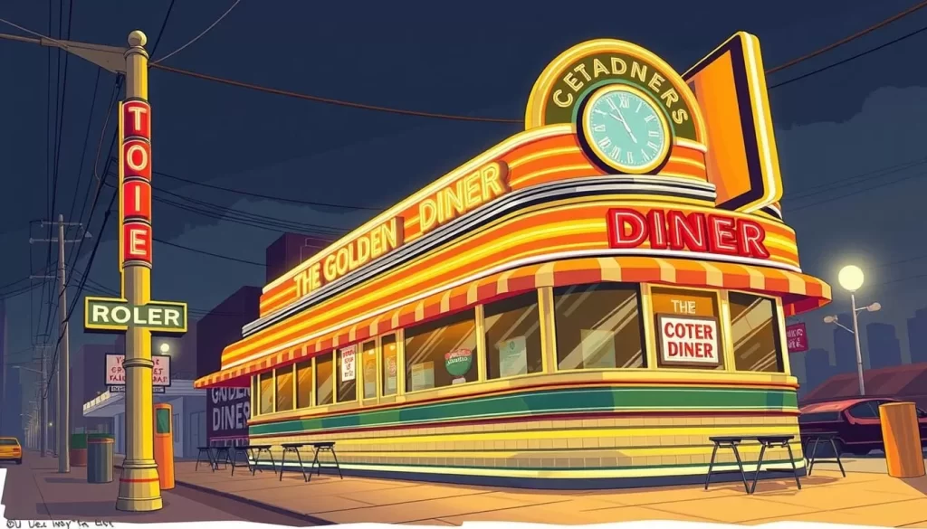 Image of Golden Diner on the Lower East Side, New York City