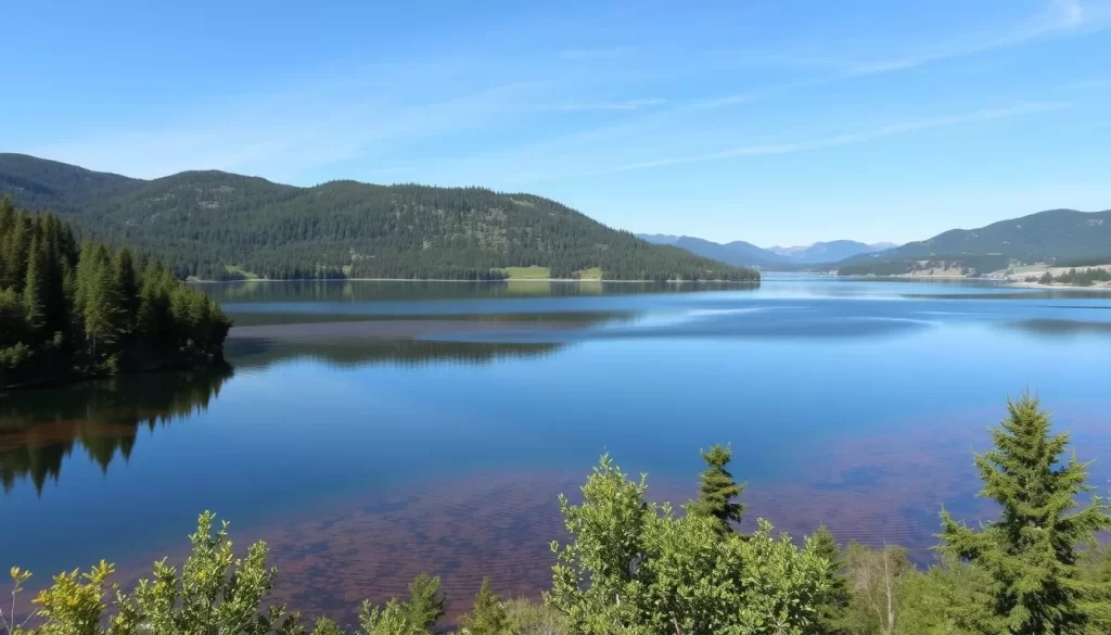 Image of Goldwater Lake, Willow Lake, and Lynx Lake