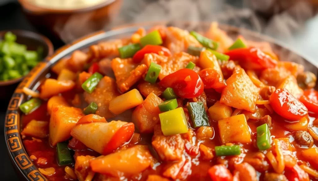 Image of Happy Hot Hunan's spicy dish