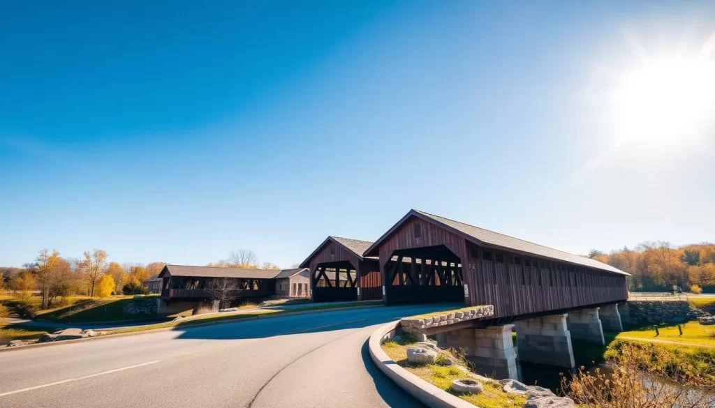 Image of Hartford's covered bridges