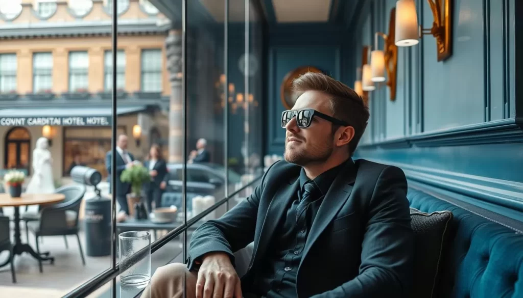 Image of Henri at the Henrietta Hotel in Covent Garden, London