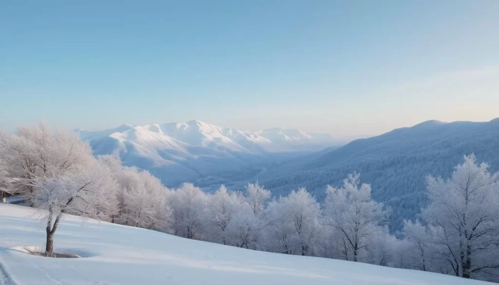Image of Hiruzen Highlands during winter