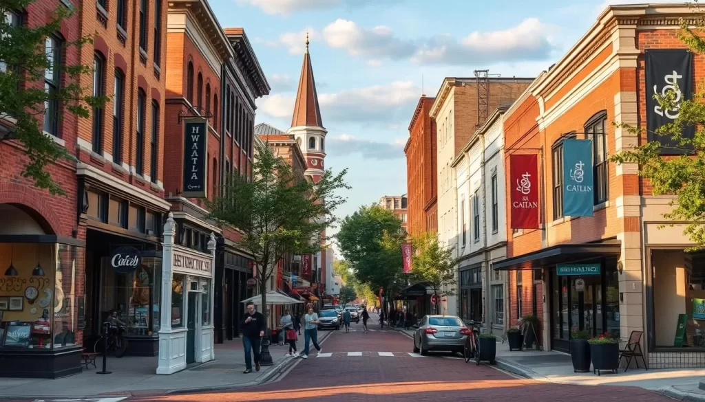 Image of Historic Downtown New Albany