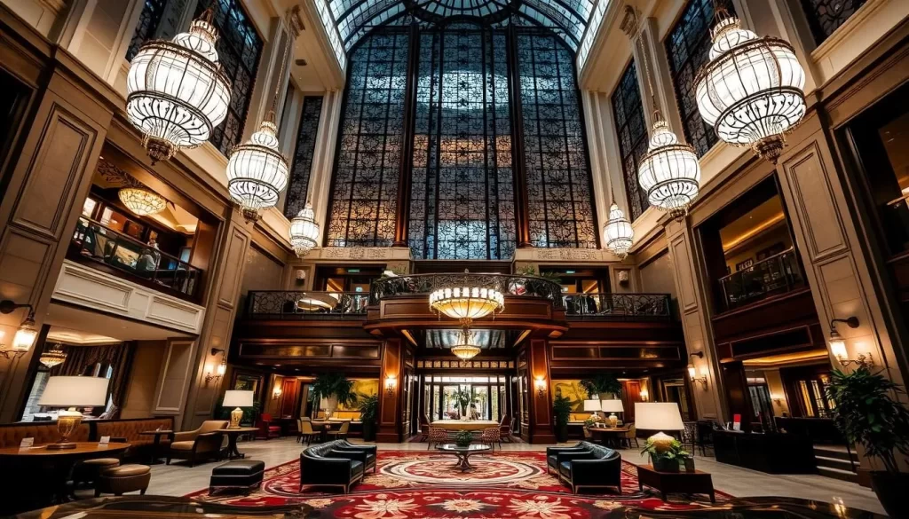 Image of Imperial Hotel Tokyo's luxurious lobby