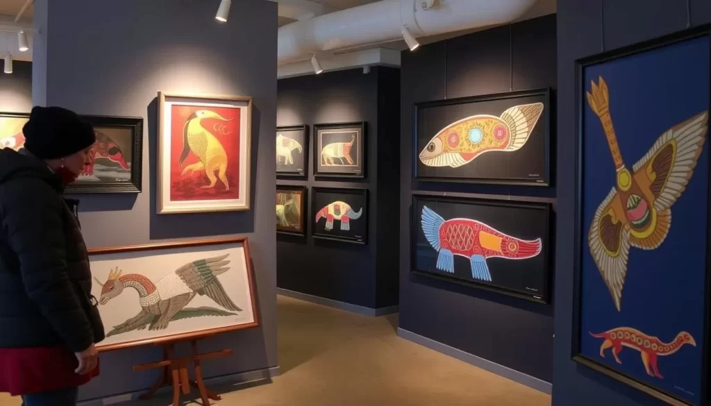 Image of Inuit art galleries in Iqaluit