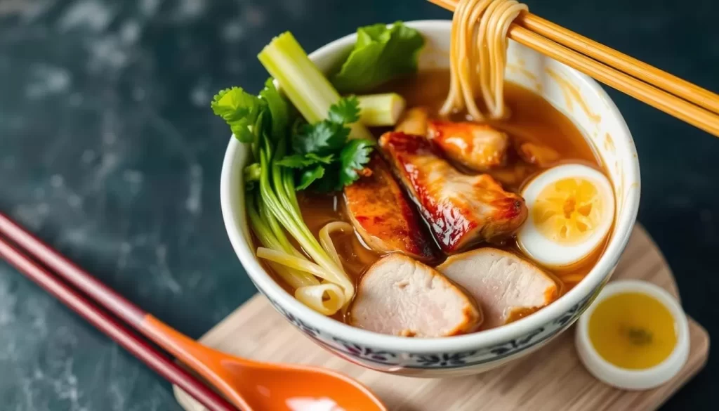 Image of Jinsol Gukbap's signature pork belly noodle soup