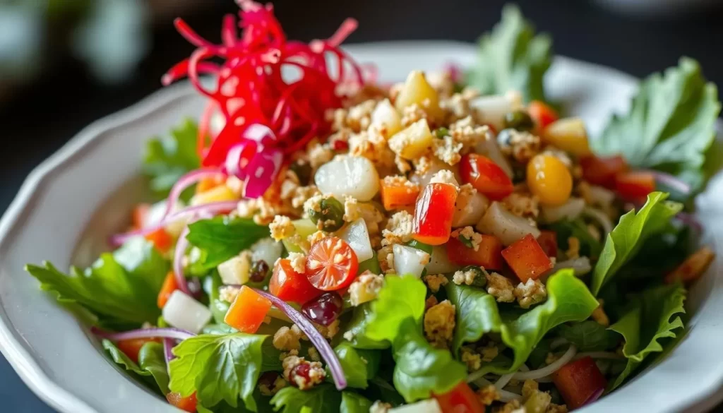 Image of Jitlada's crispy morning glory salad