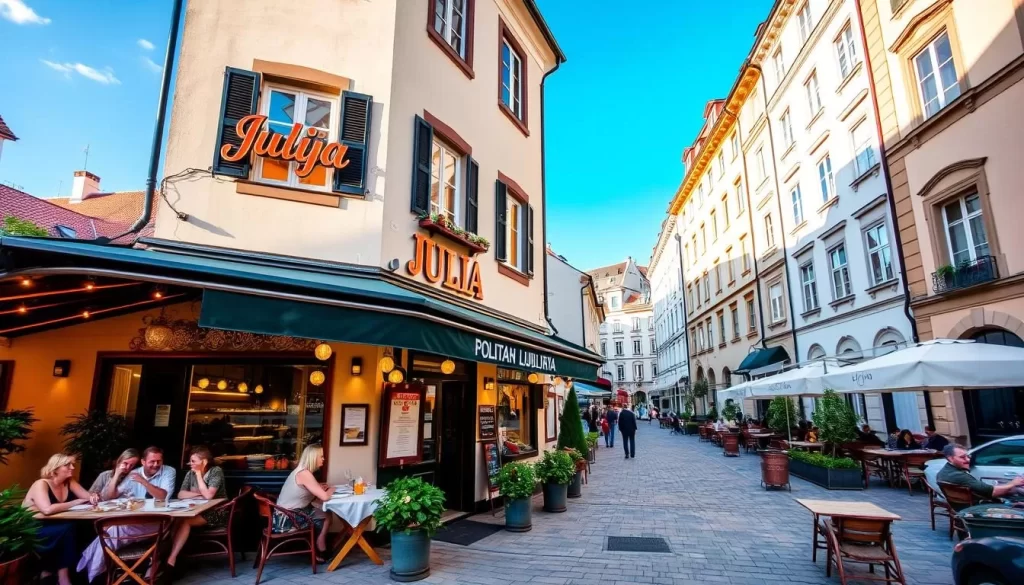 Image of Julija restaurant in Ljubljana