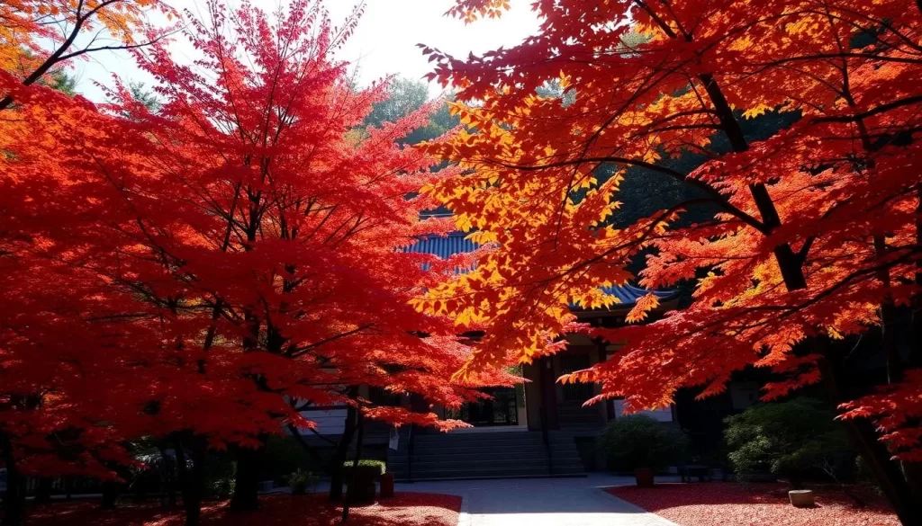 Image of Kasuga-Taisha Shrine during autumn