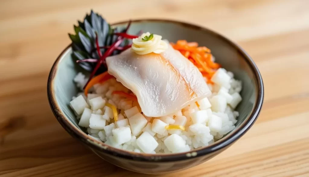 Image of Kasumi Kitchen's shira-uo don
