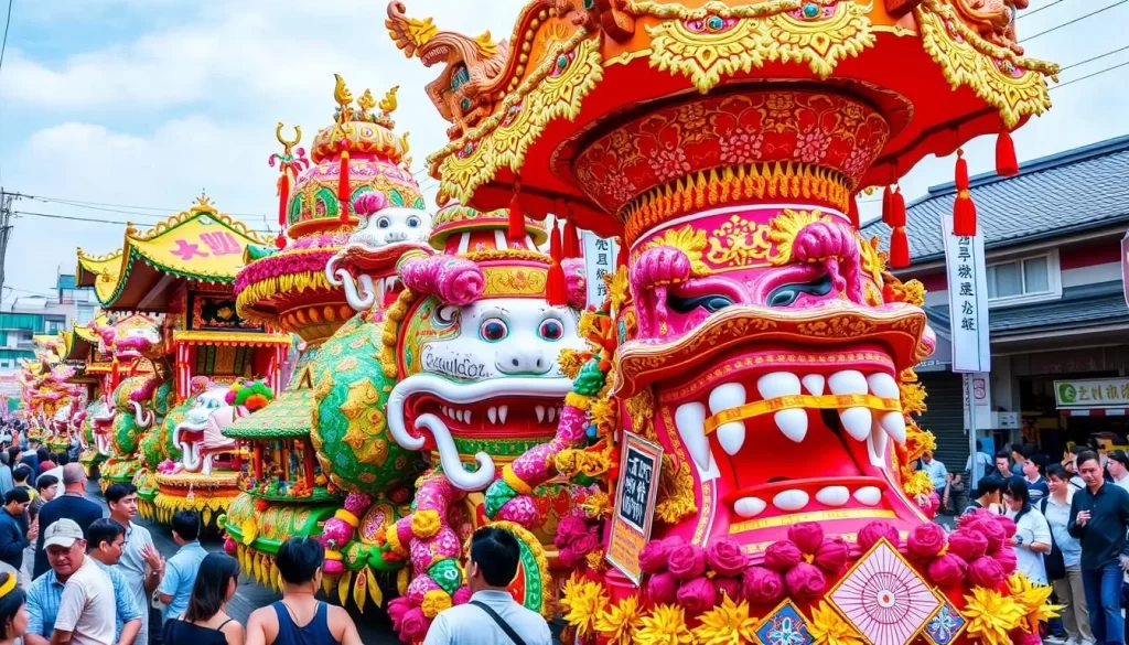 Image of Kawagoe Festival floats
