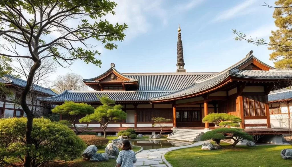 Image of Kodō's exterior or interior showcasing its Gothic zen garden design