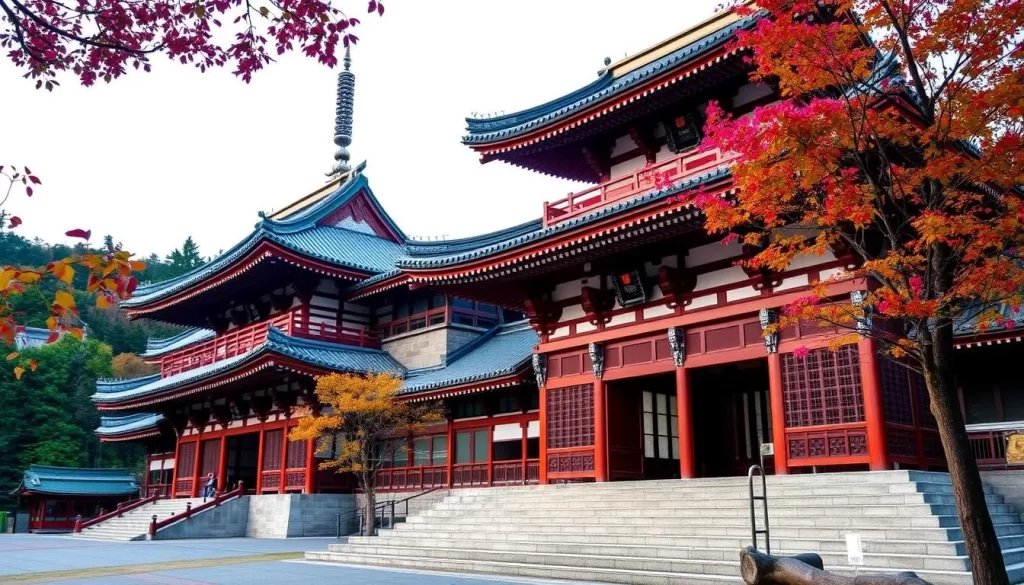 Image of Koyasan's temple complex