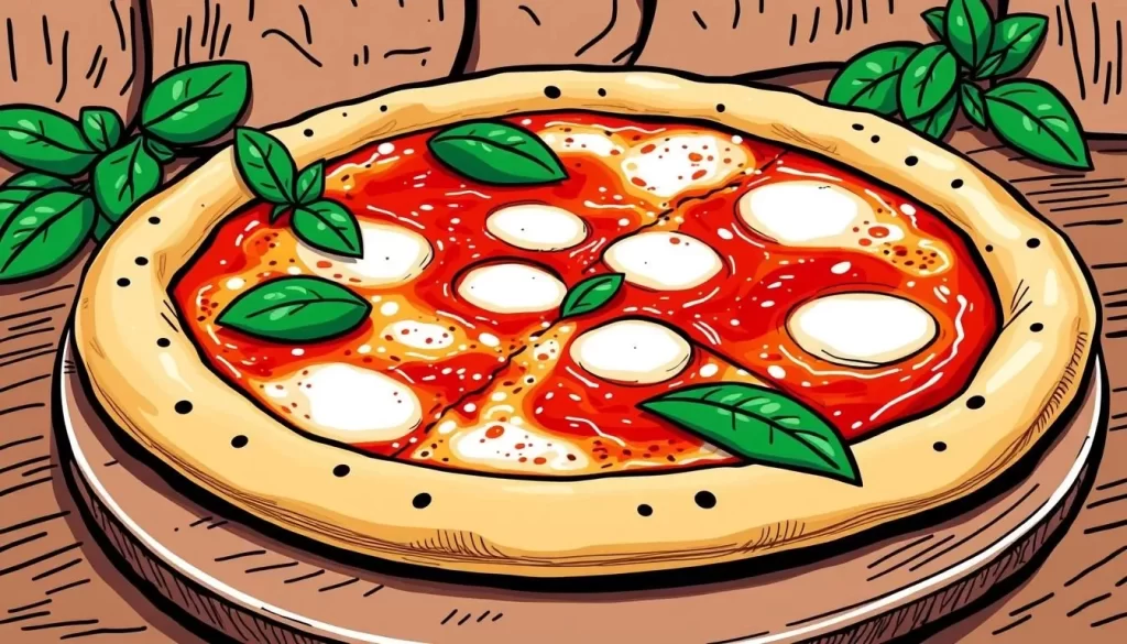 Image of L'Antica Pizzeria's traditional Neapolitan pizza