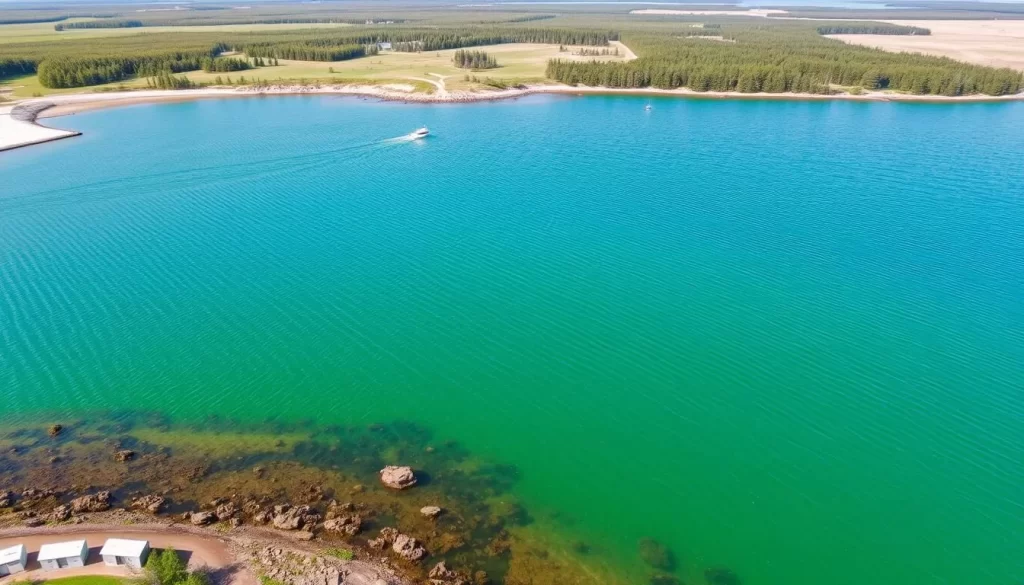 Image of Lake Manitoba shoreline