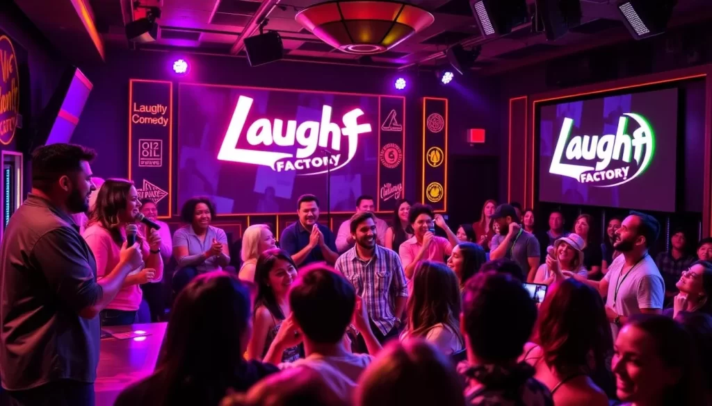 Image of Laugh Factory comedy show