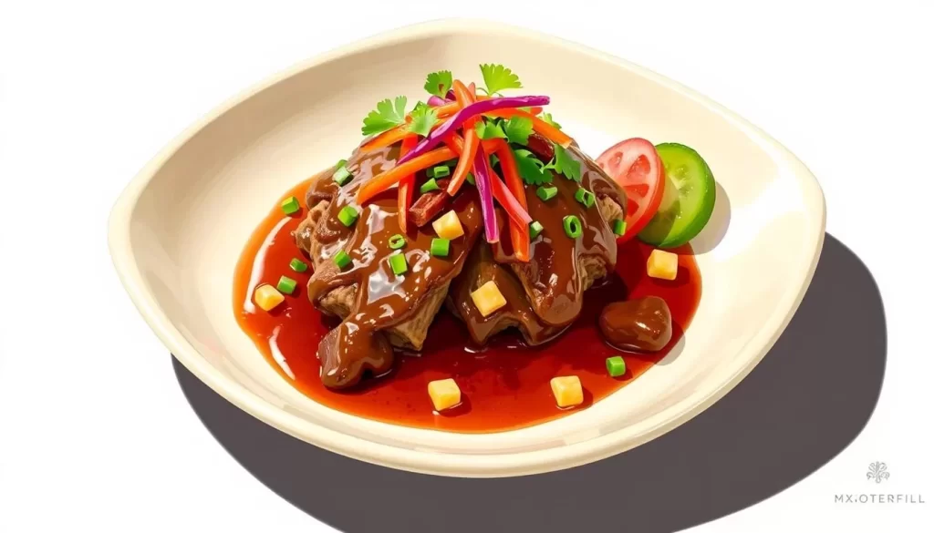 Image of MXO Steakhouse's signature beef martillo dish