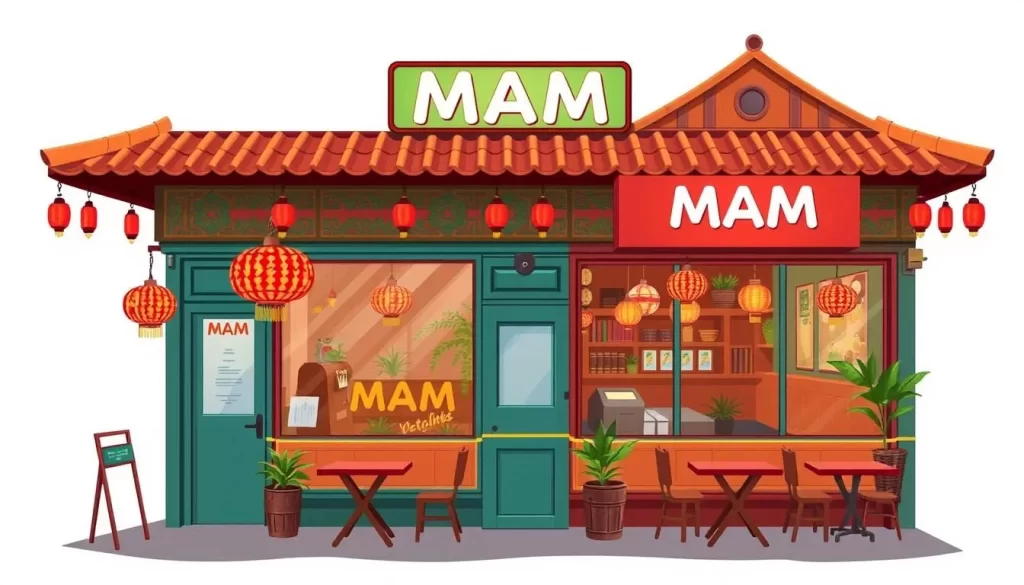 Image of Mam Vietnamese restaurant on the Lower East Side