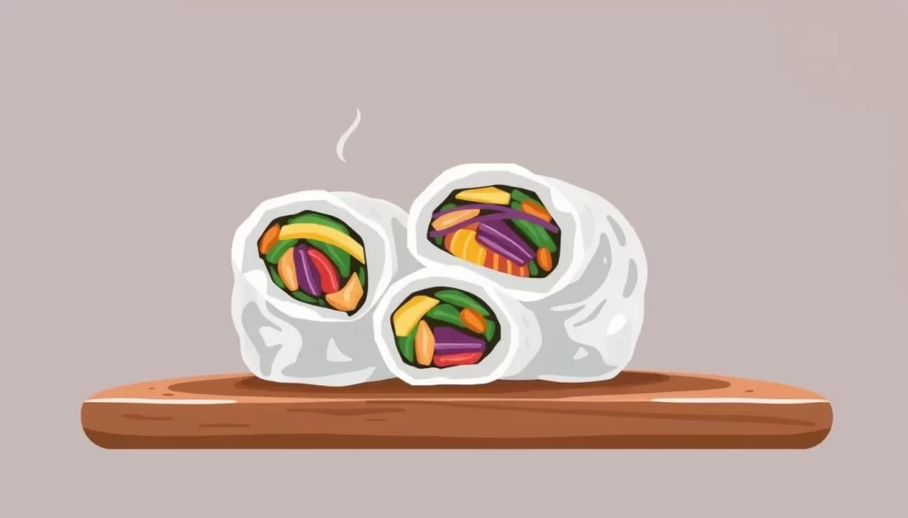 Image of Mari's Korean-inspired handroll