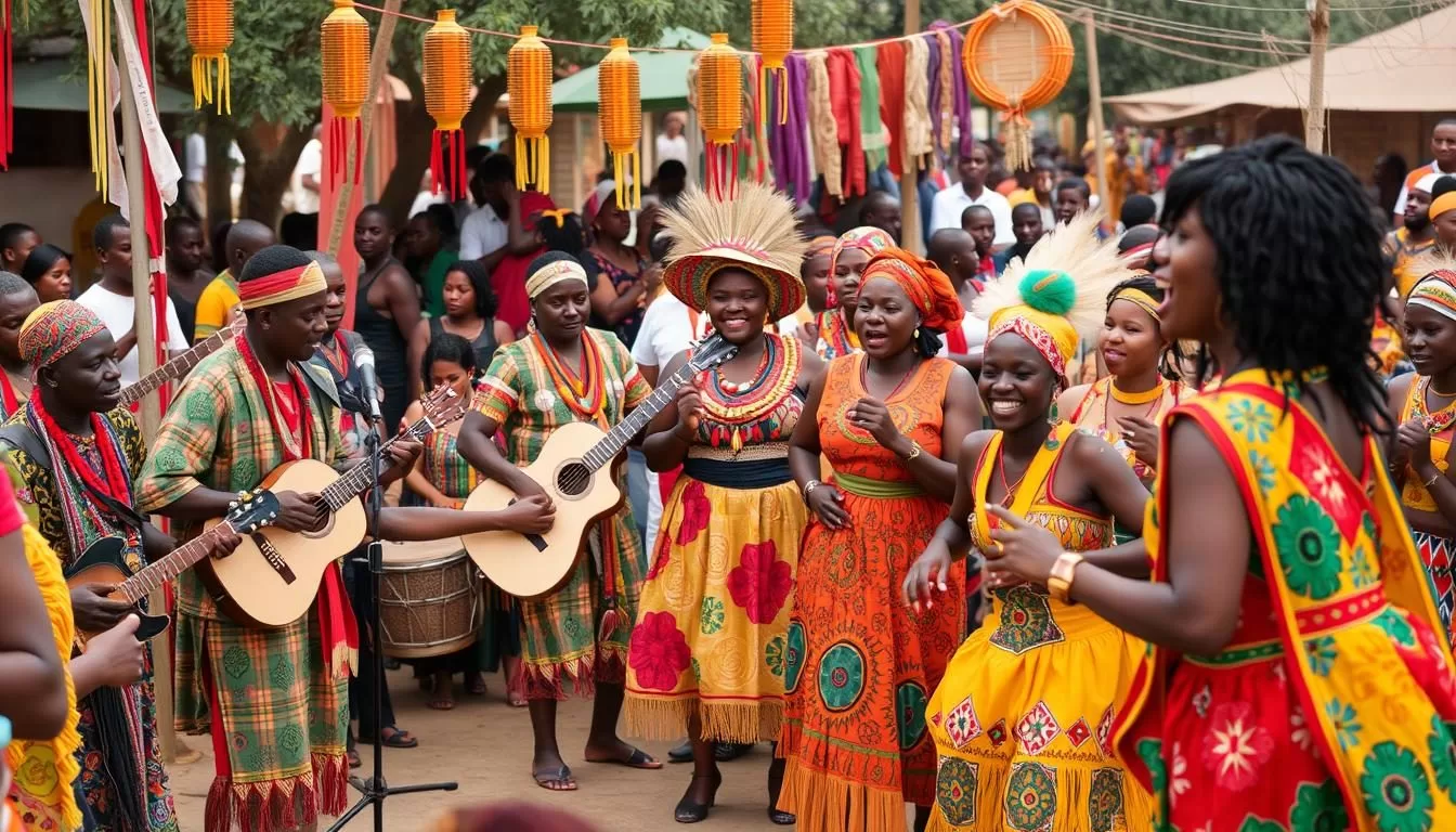 Image of Marula Festival celebration in Botswana