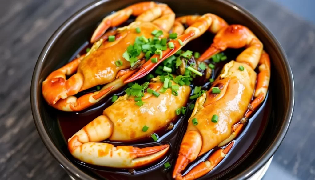 Image of Master Ha's ganjang gejang dish