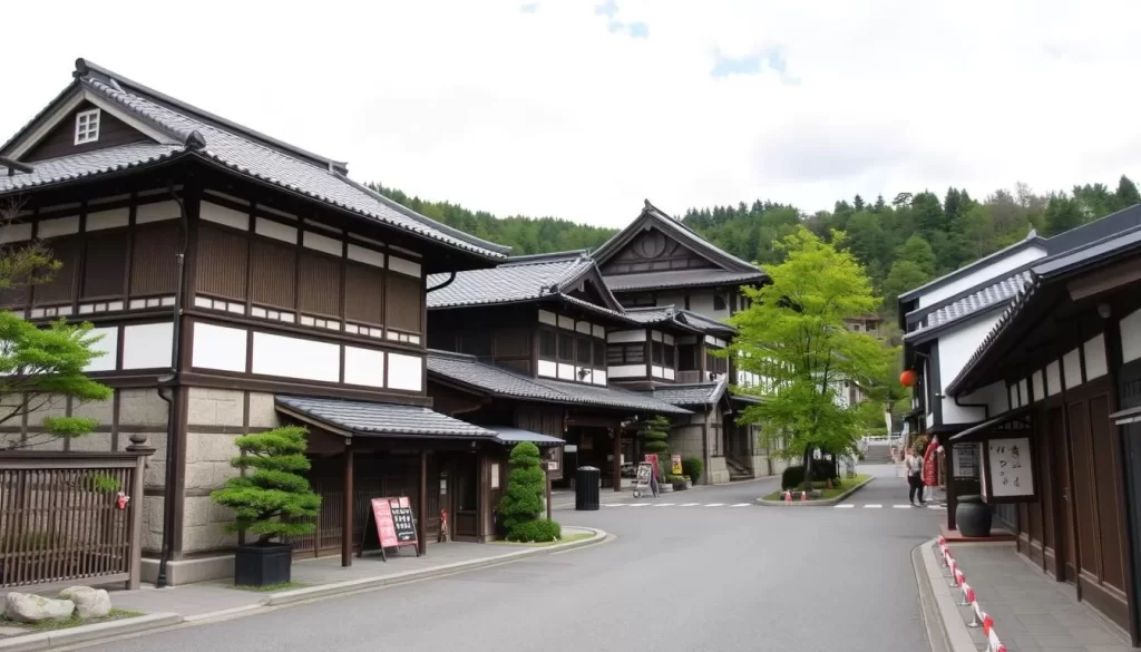 Image of Matsushiro samurai district in Nagano
