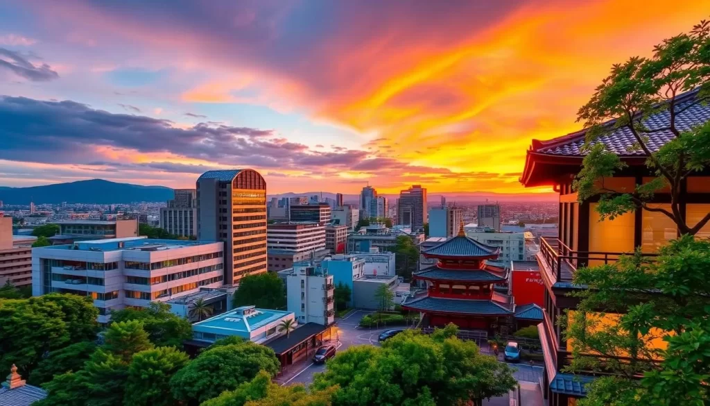 Image of Matsuyama cityscape