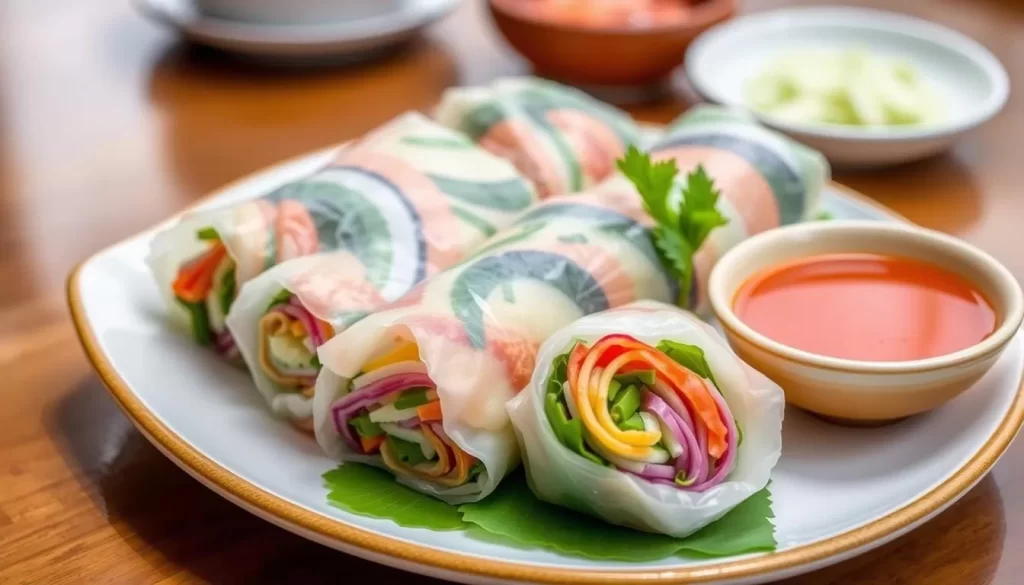 Image of Med Salleh Viet's summer rolls